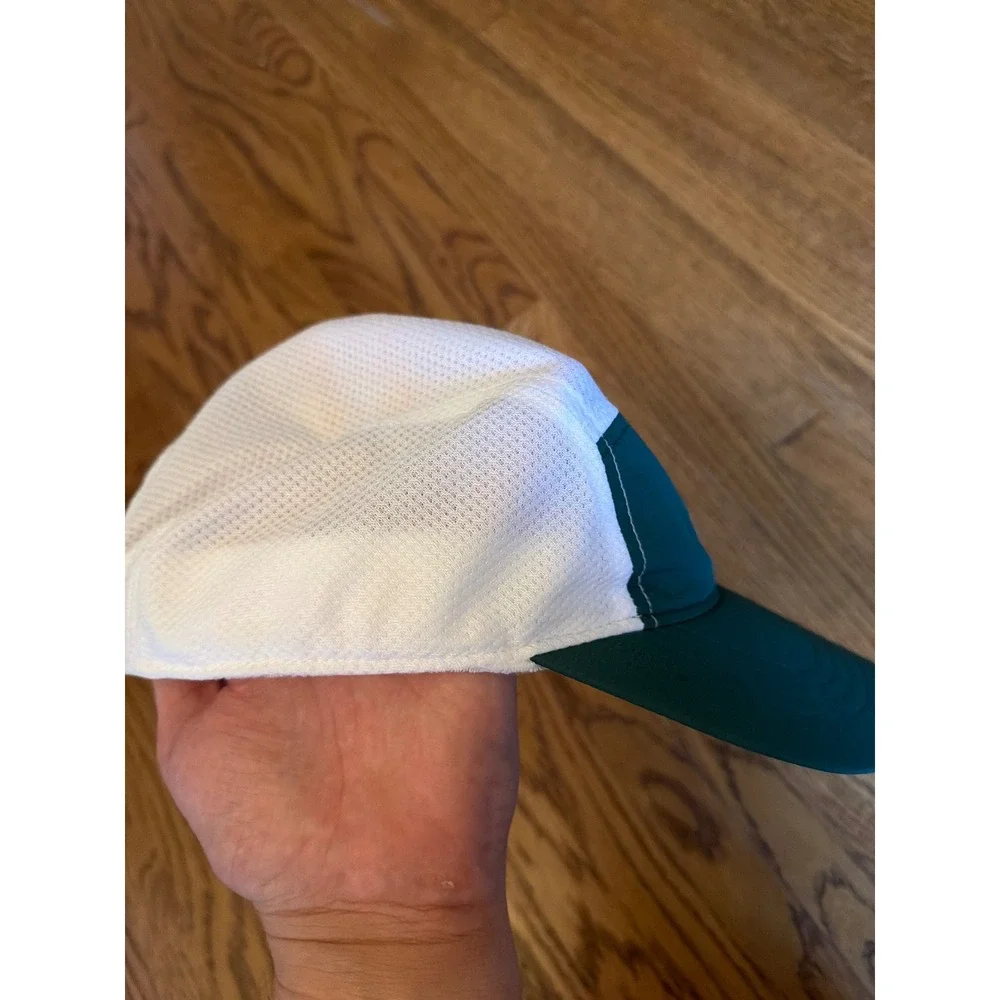Polo Ralph Lauren PRL Running Club Hat Green White Mesh Performance Cap NEW
